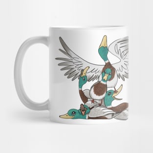 Pile of Ducks or ENTENSTAPEL Mug